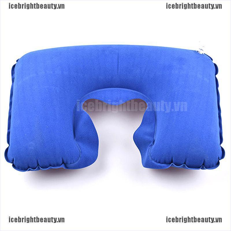 Gối Ngủ Bơm Hơi Mềm Mại Hình Chữ U