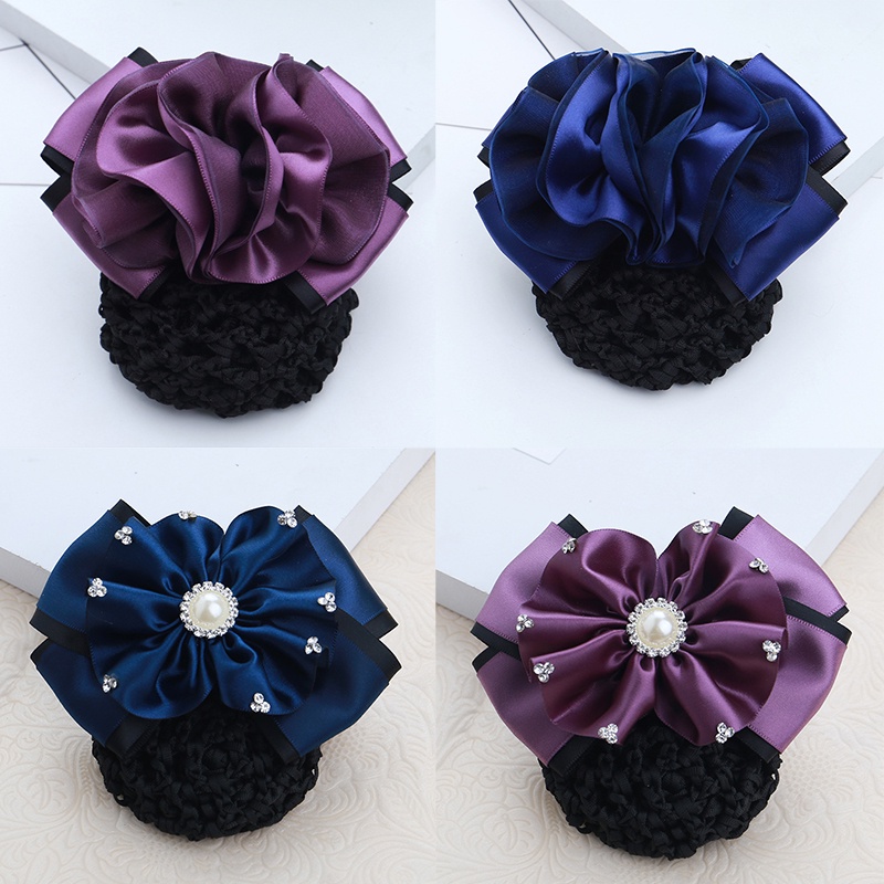 Kẹp Tóc Đính Nơ Đồng Phục Y Tá Chuyên Nghiệp Cho Nữ