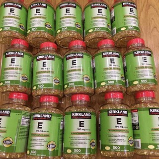 [HÀNG MỸ] Vitamin E 400 Iu 500 Viên Kirkland Của Mỹ - Đẹp Da, Làm Chậm Lão Hóa