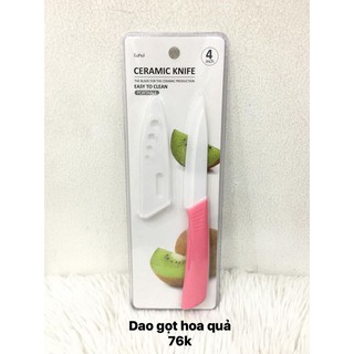 DAO GỌT HOA QUẢ BẰNG SỨ