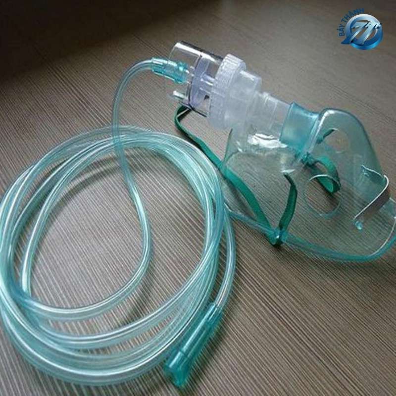 Mask xông khí dung, mặt nạ xông khí dung, phụ kiện máy xông mũi họng không có túi cho cả em bé và người lớn.