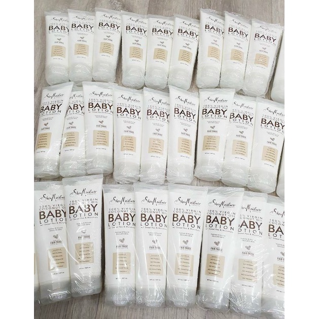 SHEA MOISTURE LOTION DƯỠNG DA COCONUT CHO BABY - HÀNG NỘI ĐỊA