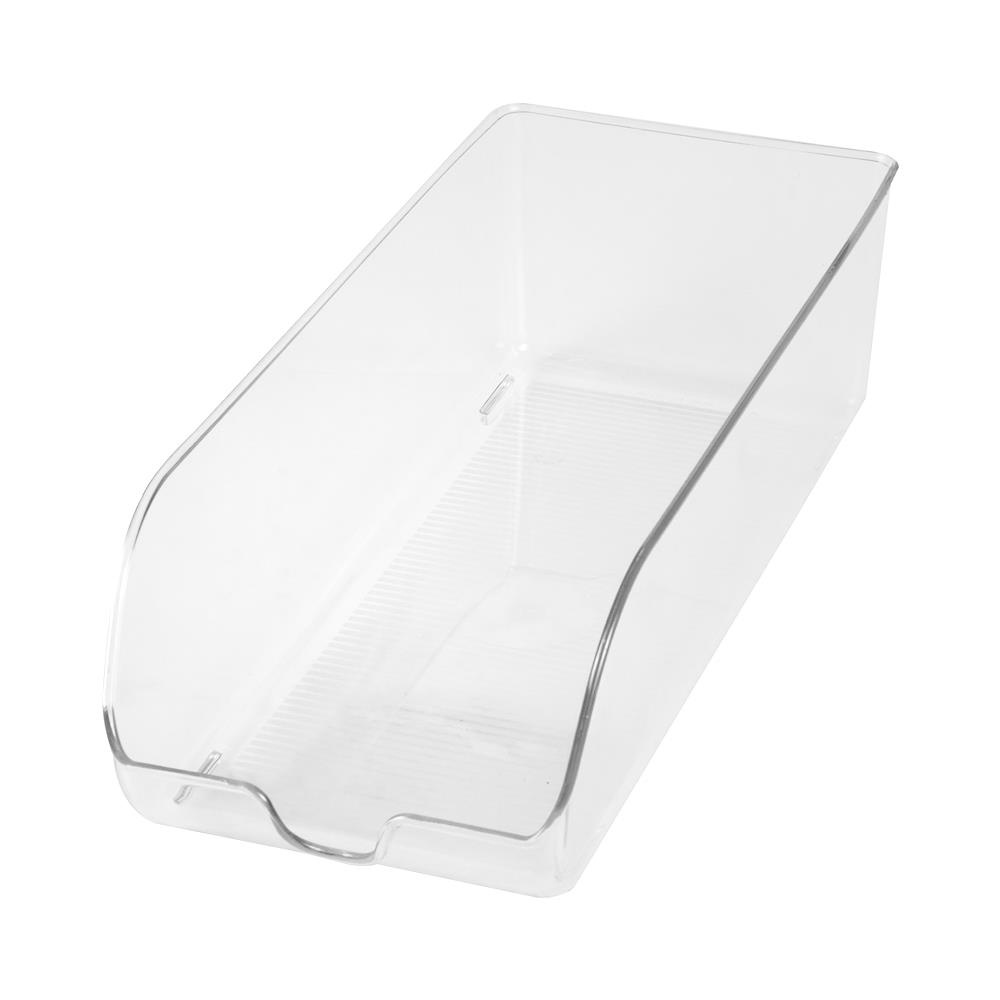 HomeBase KECH Khay đựng lon nước trong tủ lạnh có thể xếp chồng bằng nhựa W35.15xD14.17xH10cm
