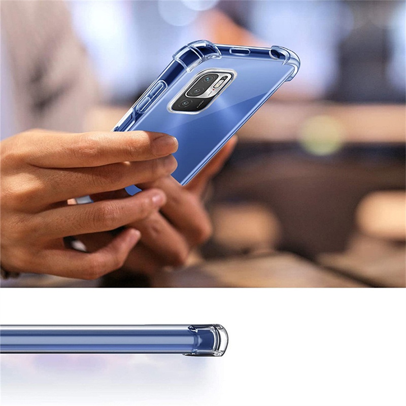 Ốp điện thoại TPU chống va đập cho Xiaomi Mi Poco F2 F3 F4 M3 X3 X4 X5 M4 Pro 9T 10T 11T 12T 11 Lite Redmi Note 7 8 9 9S 10 10S 11 11S 12 12S 9A 9C 10C