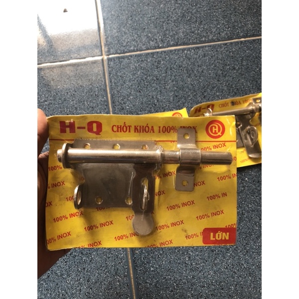 Chốt khoá ngang inox nhỏ - trung - lớn