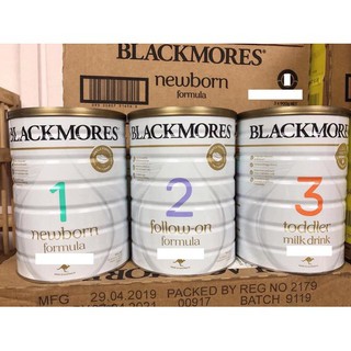Sữa Blackmore Úc Số 1,2,3 900gr