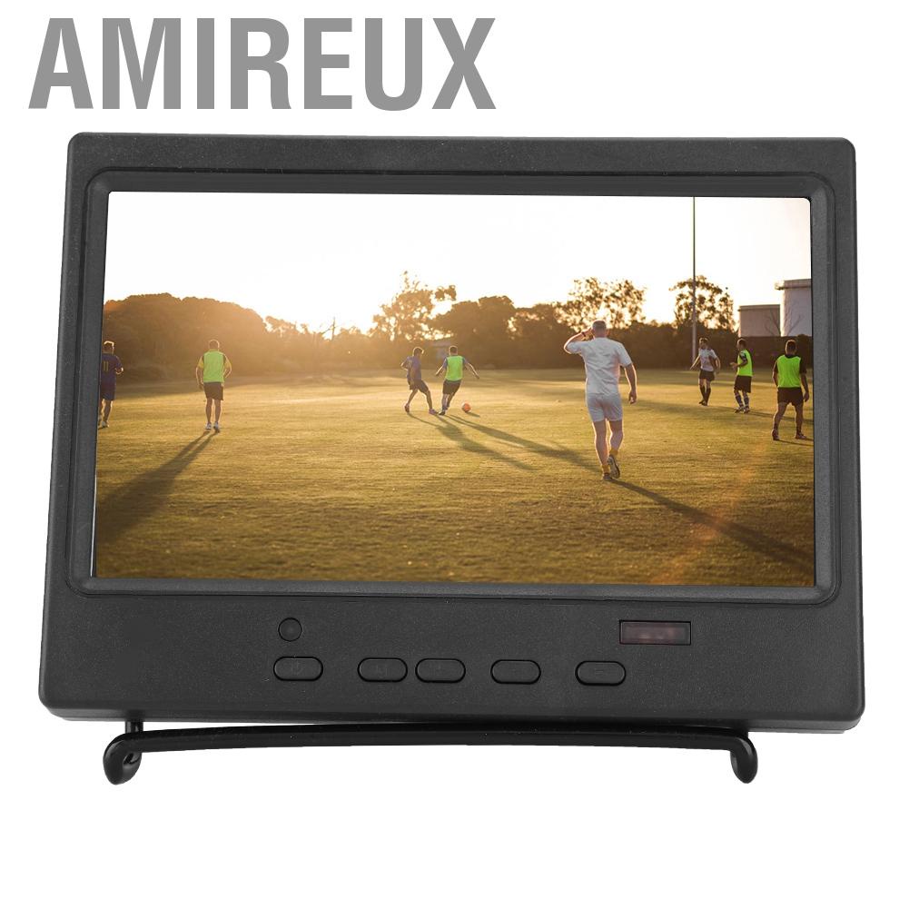 Màn hình đa năng xách tay 7 inch 1024x600 điều khiển từ xa không dây hỗ trợ HDMI / VGA / AV có giá đỡ tiện lợi