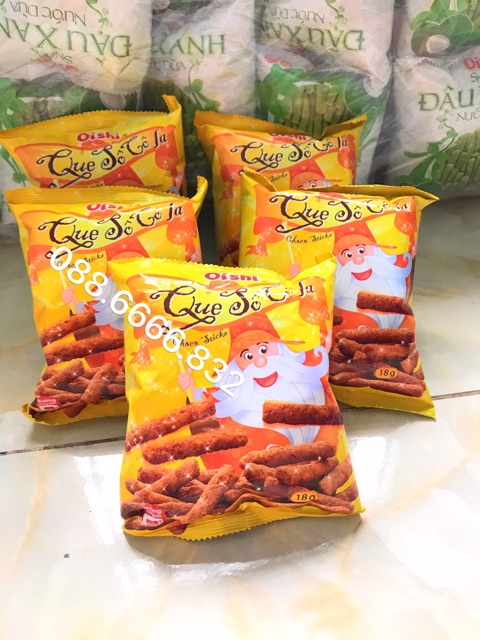 OISHI ĐẬU XANH NƯỚC DỪA- QUE SOCOLA