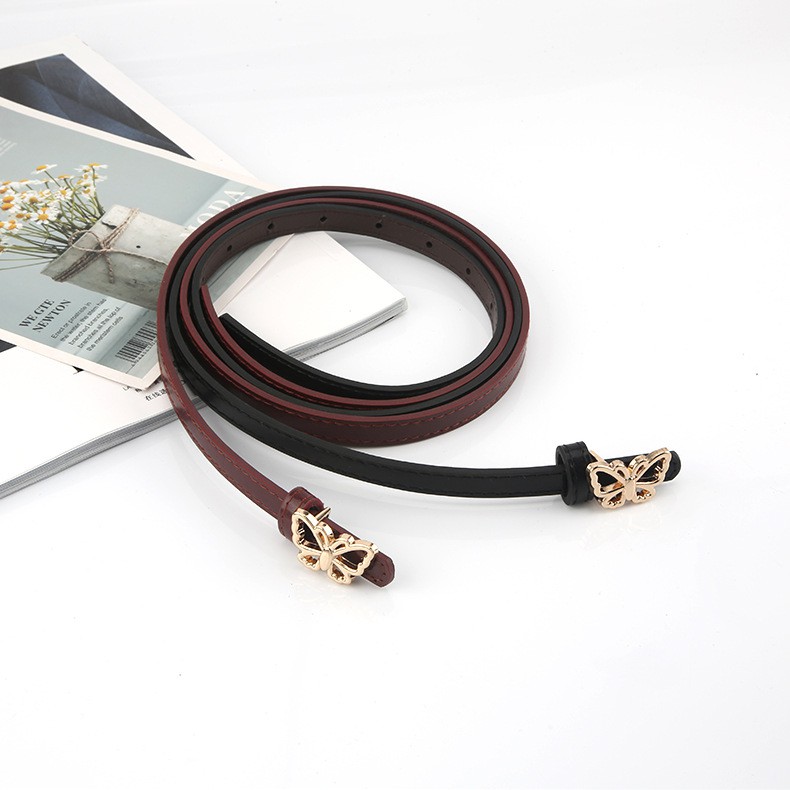 Đai thắt lưng váy xinh xắn bản mảnh nhỏ 1.3cm (Hỗ trợ bấm dây nịt) TL4x2 - Thắt Lưng Giá Tốt