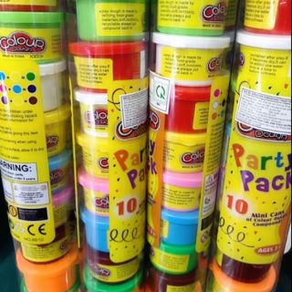 LON ĐẤT NẶN ĐẤT SÉT 10 MÀU