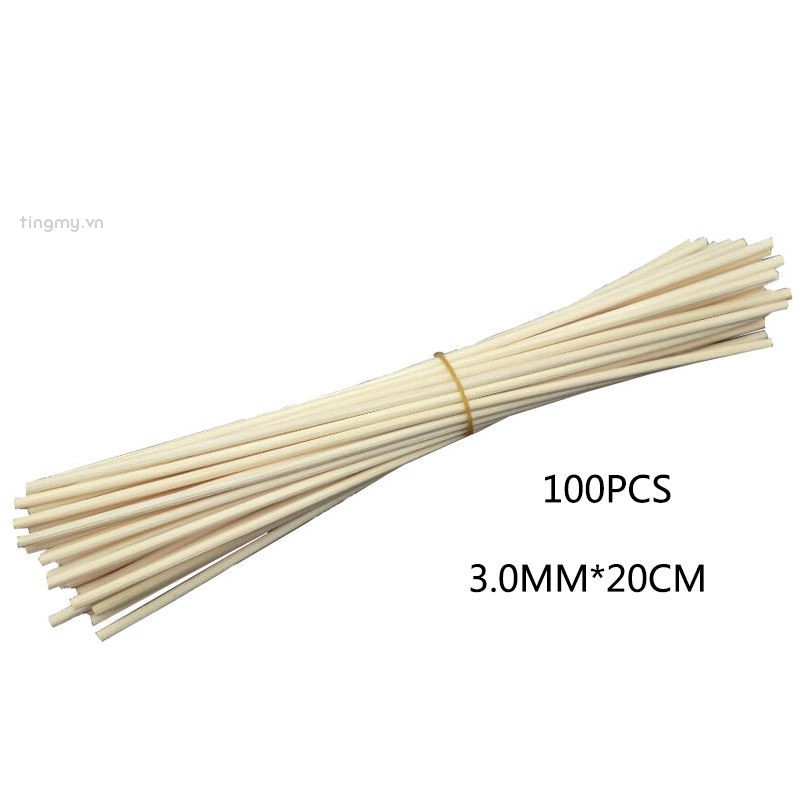 Set 30 / 100 Que Gỗ Tự Nhiên Khuếch Tán Hương Thơm Tiện Dụng