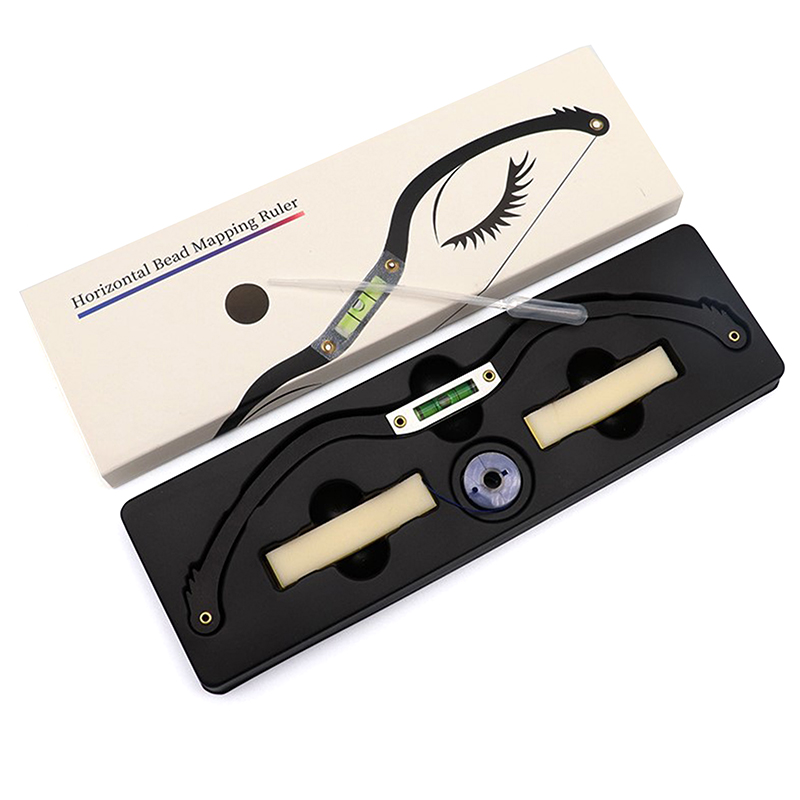 [abubbleVN]Microblading Eyebrow Ruler Permanent Makeup Tattoo Eyebrow Mapping Line Ruler