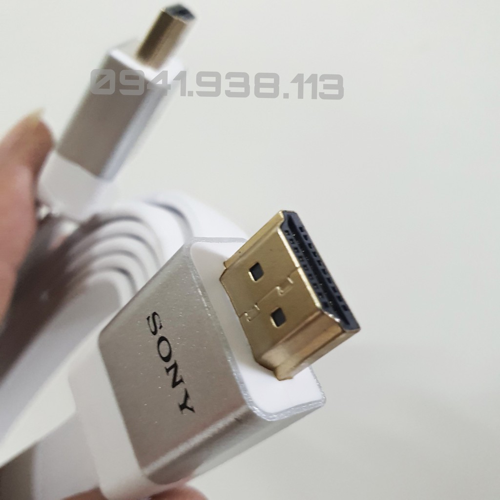 Dây HDMI SONY 2M chất lượng 4K (đầu mạ vàng cao cấp)