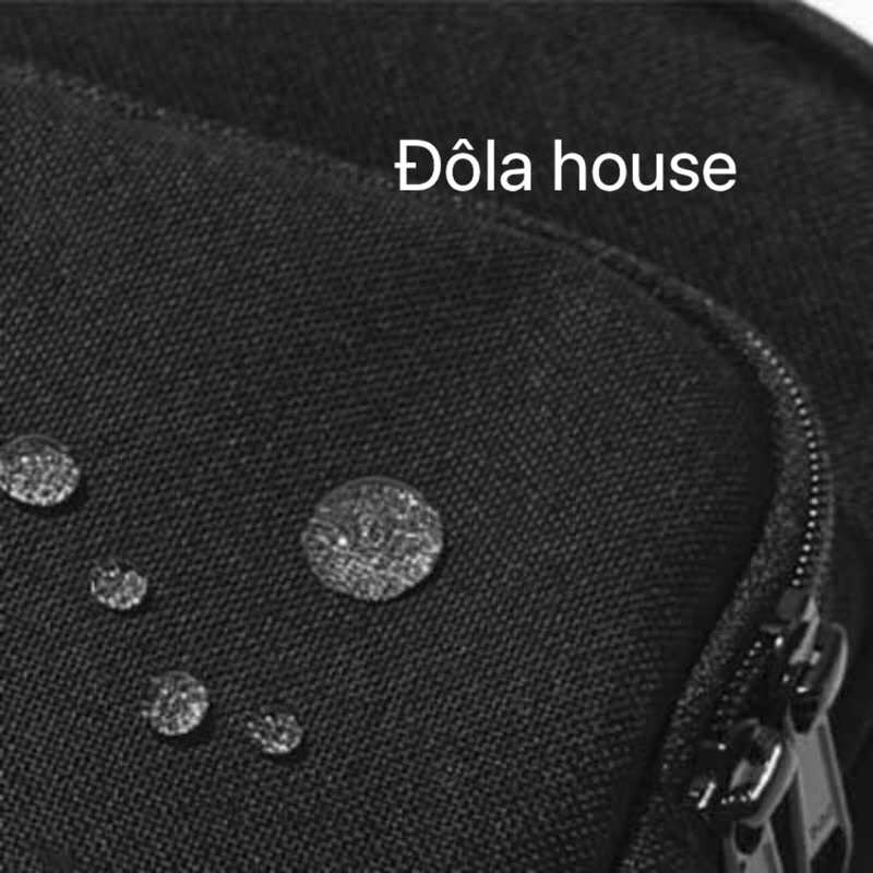 Túi đeo chéo canvas nam nữ mini chống nước, đơn giản đi chơi