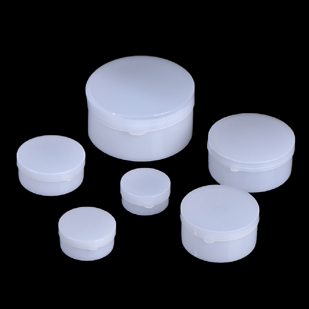 [Hàng mới về] Set 20 hộp nhựa rỗng đựng mỹ phẩm trọng lượng 5/10/20/30/50/100g tiện dụng