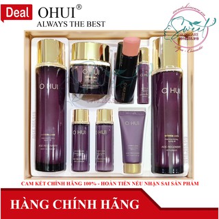 Bộ Dưỡng Chống Lão Hóa OHUI Age Recovery Special -  Giảm nếp nhăn - Tăng độ đàn hồi cho da [O hui tím]