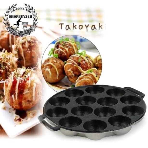 [HCM] -  Khuôn làm bánh bạch tuộc Nhật Bản Takoyaki chống dính cao cấp - Q2