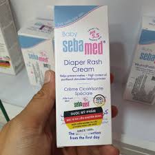 Kem hỗ trợ và làm giảm hăm tả cho bé Sebamed pH5.5 Baby Diaper Rash Cream 50ml