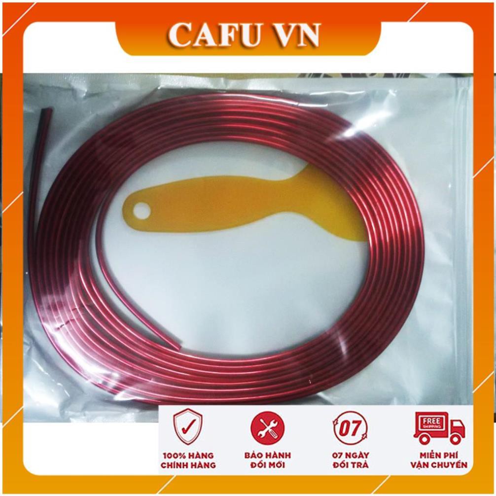 Chỉ viền nội thất nẹp viền cửa gió điều hòa xe hơi trang trí (cuộn 5m) - CAFU VN