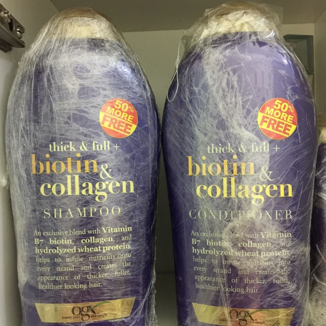 Cặp dầu gội Biotin