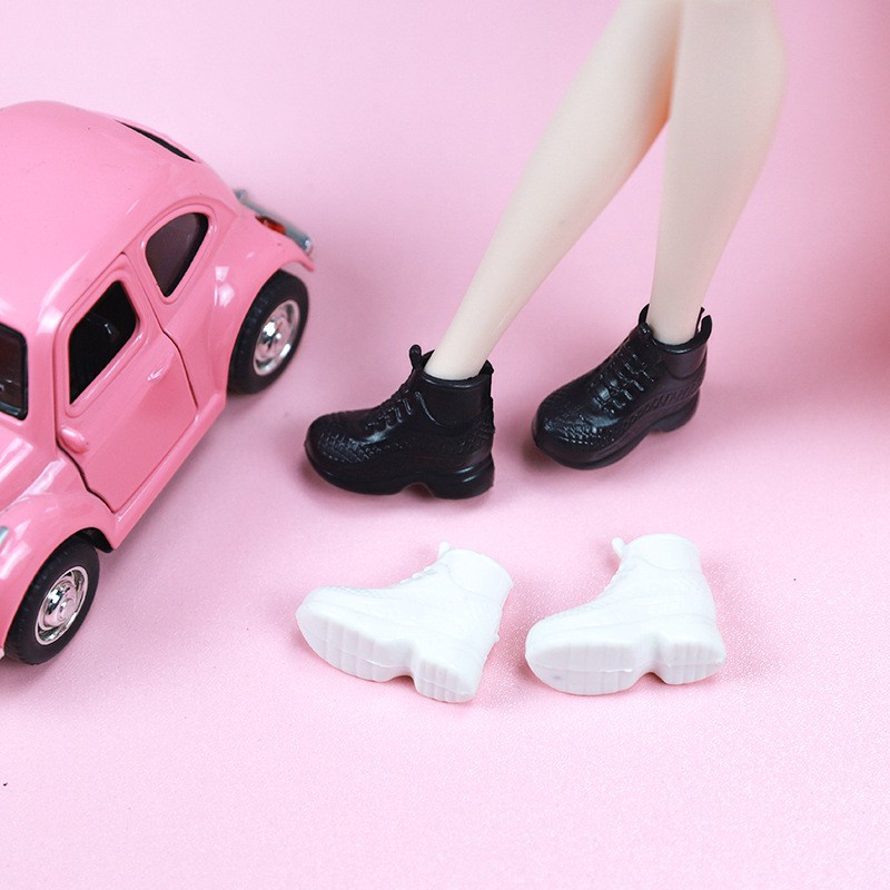 Set 4 Đôi Giày Thể Thao Cao Cổ 30Cm 1 / 6 Cho Búp Bê