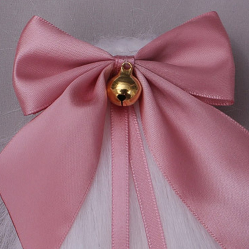 Kẹp Tóc Hình Tai Thỏ Phối Lông Phong Cách Lolita Nhật Bản Dễ Thương Cho Nữ