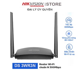 Mua Bộ phát Wifi HIKVISION DS- 3WR3N Tốc độ 300Mbps   Điều khiển từ xa   Sóng Khỏe - Bảo Hành 24 Tháng