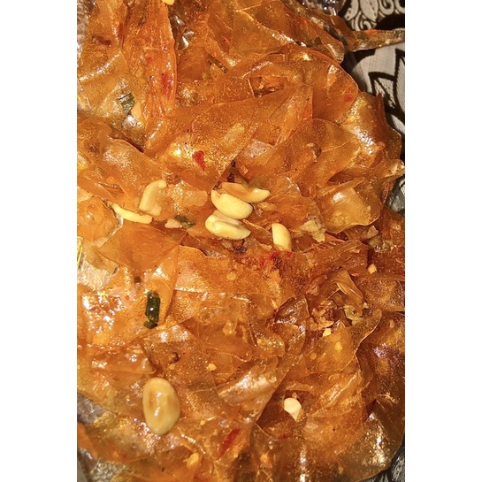 Bánh tráng sate đỏ dẻo