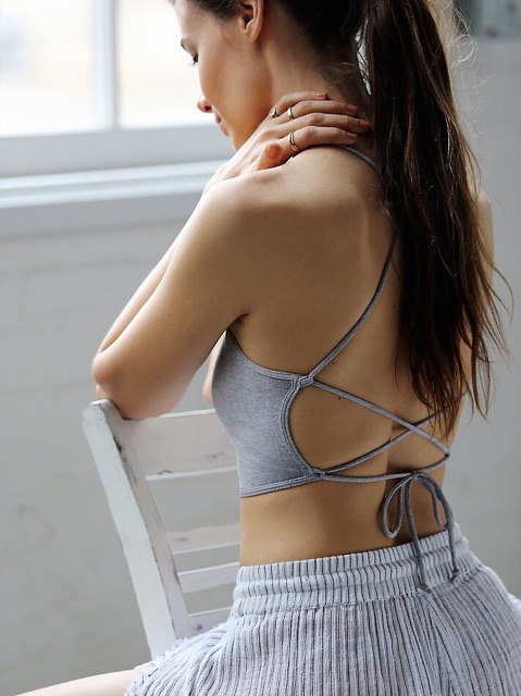 Áo Yếm Dây Đan - AD08
