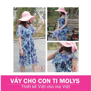 Váy Bầu, Đầm bầu, đầm sau sinh voan đi biển ☘ (có ảnh thật), có thể thay đổi được 5 kiểu khác nhau☘