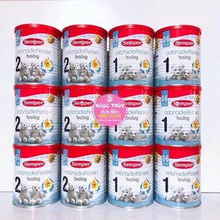 Sữa béo Semper nội địa Nga- lon 400g ( số 1 và số 2)