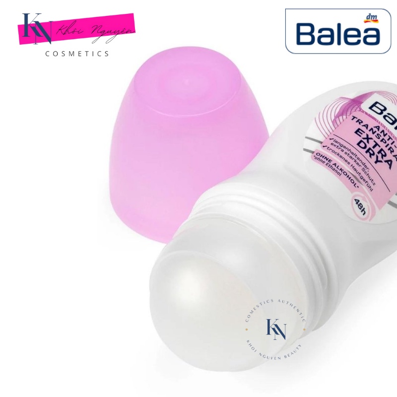 Lăn Khử Mùi Balea Lăn Nách Nam Nữ Đức Ngăn Mồ Hôi 48h, Khử Mùi 24h Lọ 50ml