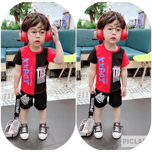 Bộ bé trai hip hop