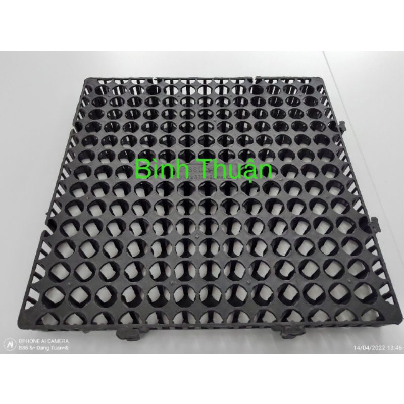 Vỉ nhựa thoát nước lót sàn trồng cây sân thượng nhà vườn kt 333x333
