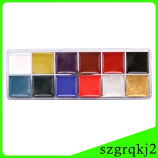 [Szgrqkj] Bộ tranh sơn dầu chuyên nghiệp 12 màu mới nhất