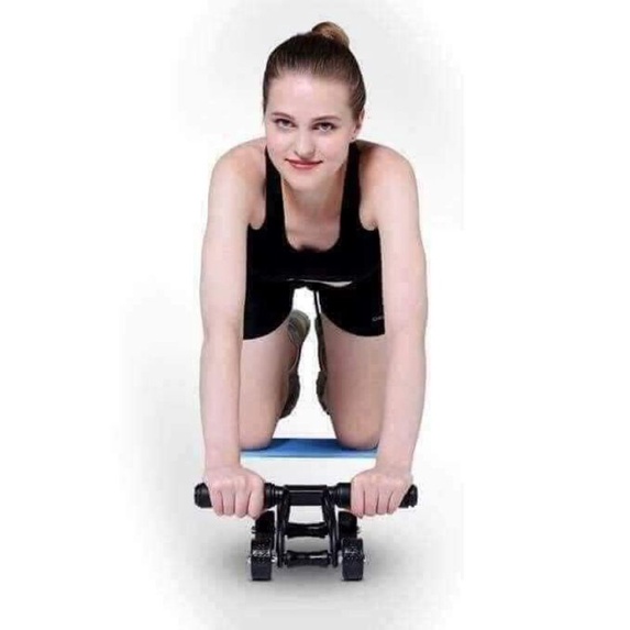 Con lăn tập bụng 4 bánh dáng chuẩn eo thon