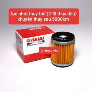 Lọc nhớt thay thế cho xe Hãng Yamaha , thay sau 2-3 lần thay nhớt