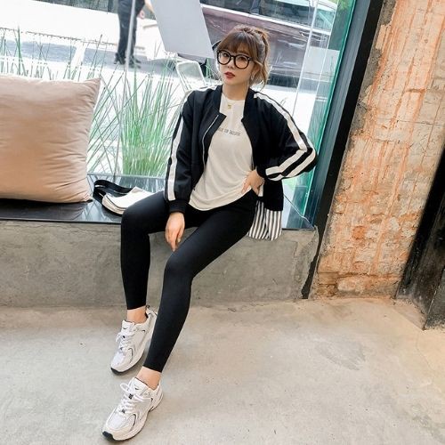 Áo khoác bomber bigsize phối kẻ giả 2 cho nữ 60-100kg - sản phẩm có sẵn của HANOI BIGSIZE - chuyên bigsize chất lượng | BigBuy360 - bigbuy360.vn