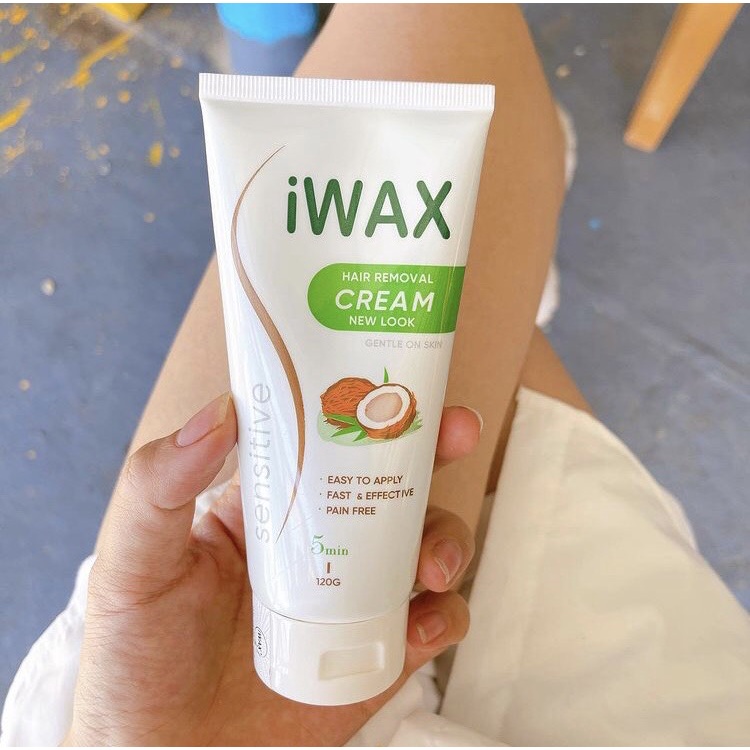 Kem tẩy lông IWAX 150ml triệt lông tại nhà an toàn cho mọi loại da