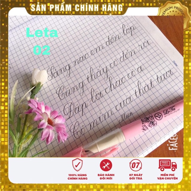 Bút Leta 02 ngòi kim tinh êm trơn