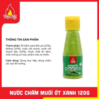 NƯỚC CHẤM MUỐI ỚT XANH VIETCHEF 120G