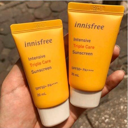 Kem chống nắng innisfree chính hãng nâng tông da, kiềm dầu dành cho da dầu và da nhậy cảm 56