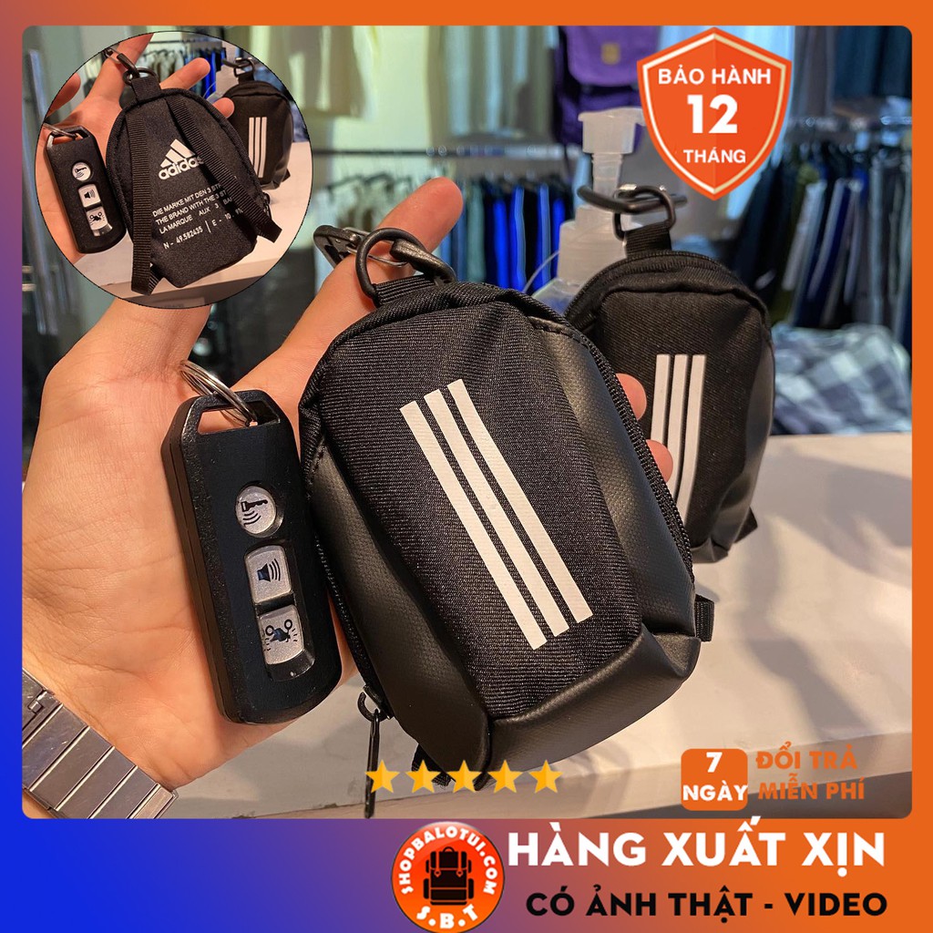 Túi nhỏ móc khóa [ HÀNG XỊN ] Túi AD Tiny Bag FQ2449 - Thiết kế thông minh tiện lợi móc khóa kèm ví đựng