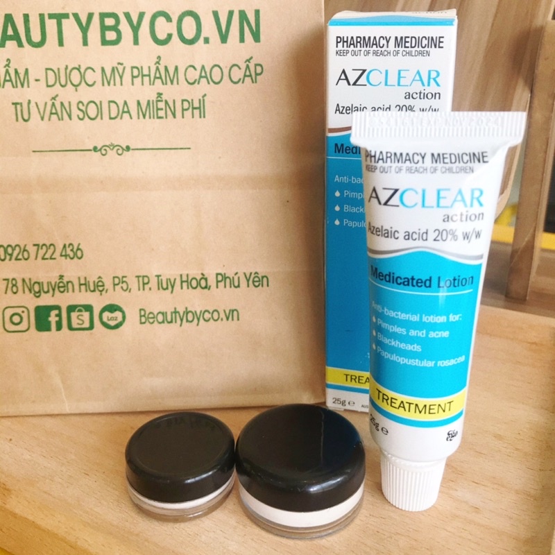 Kem bôi đa năng Azclear giảm mụn, thâm 25g - Beautybyco.vn