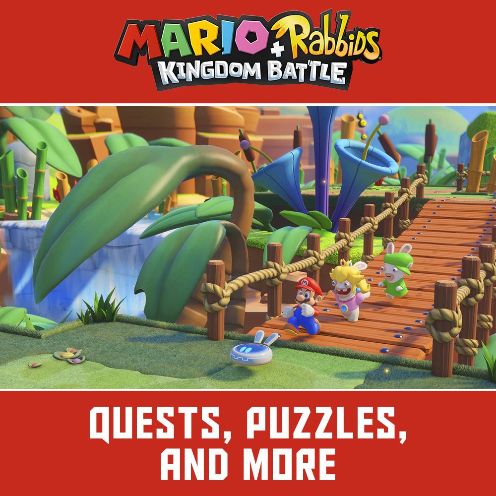 [US] Trò chơi Mario + Rabbids Kingdom Battle - Nintendo Switch