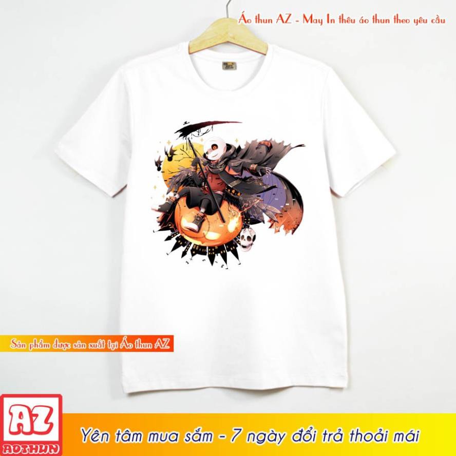 HOT - NEW  Áo thun game Undertale Sans Halloween độc đáo - Có size trẻ em M2776  / SP  limited