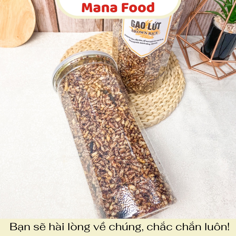 350G Gạo Lức Sấy Rong Biển Mana Food | gạo lứt, gạo lứt cao cấp