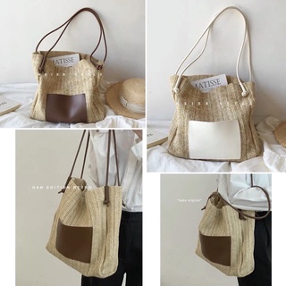 Túi Tote, Túi cói đi biển phom mềm