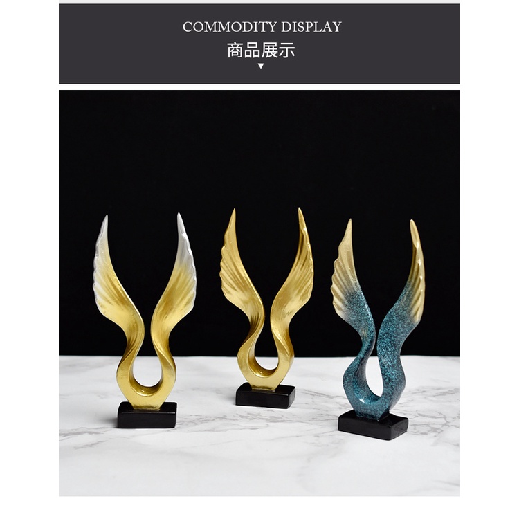 Tượng Nhựa Resin Mini Phong Cách Bắc Âu Dùng Để Trang Trí Nhà