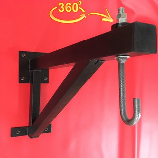 GIÁ TREO BAO CÁT BOXING CÓ MÓC XOAY 360 (tặng kèm ốc vít nở)
